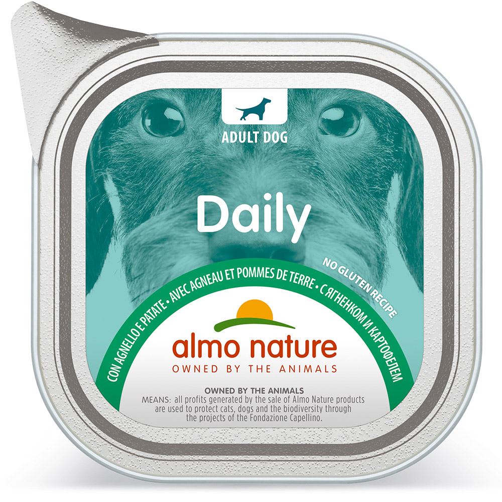 "ALMO NATURE" DOG DAILY - CORDEIRO E BATATA