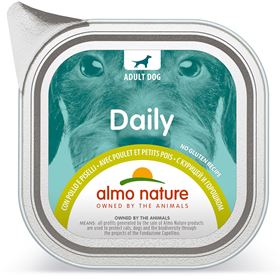 "ALMO NATURE" DOG DAILY - FRANGO E ERVILHAS