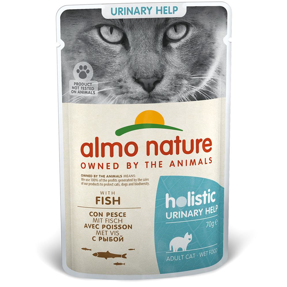 "ALMO NATURE" CAT FUNCTIONAL - URINARY HELP - PEIXE (30 UNIDADES)