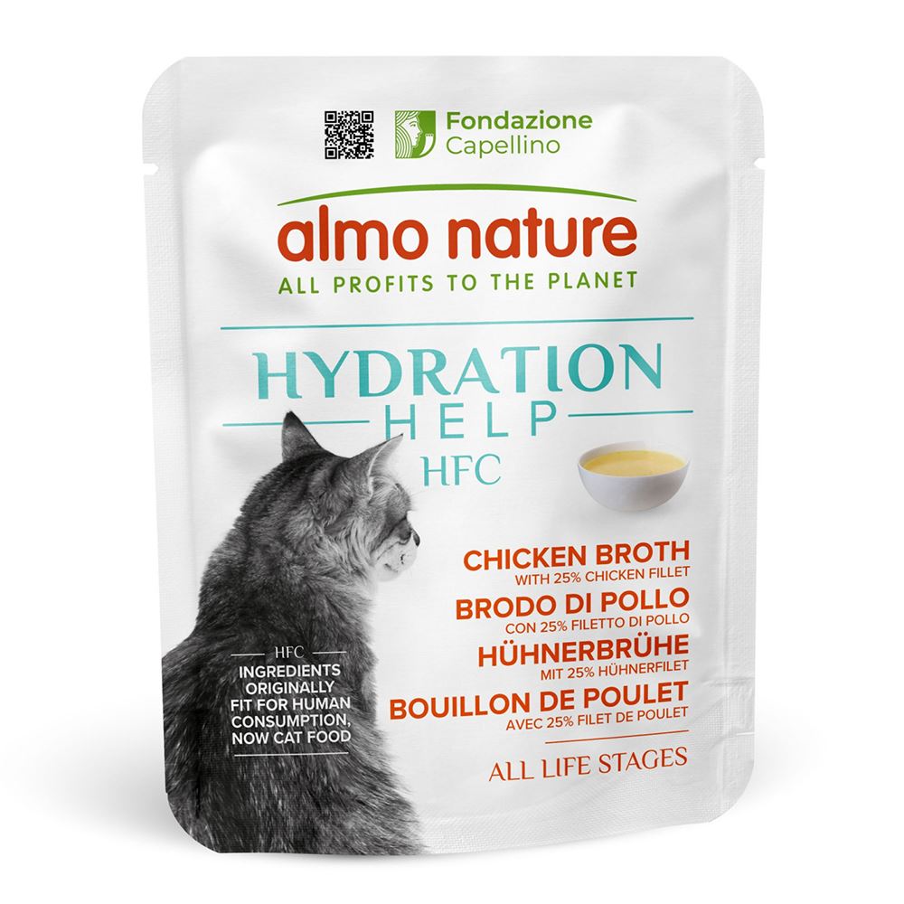 "ALMO NATURE" HYDRATATION HELP-CALDO DE FRANGO (24 unidades)