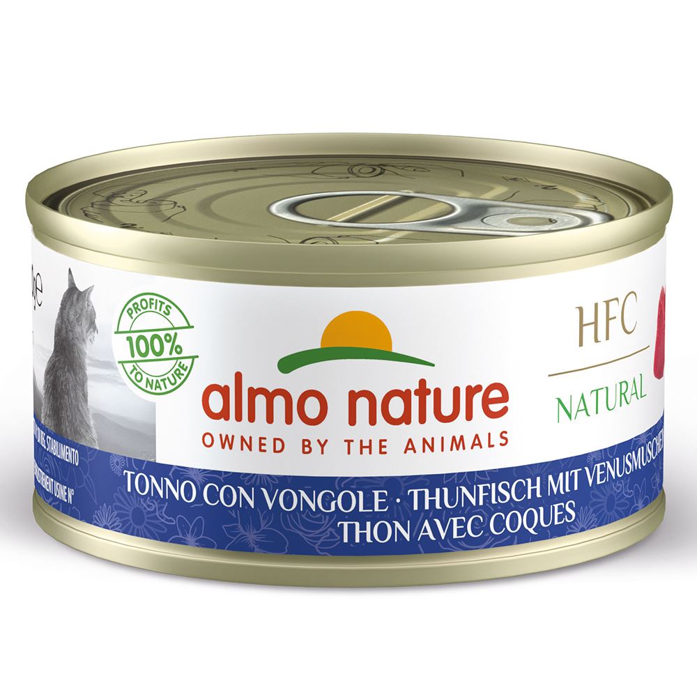 "ALMO NATURE" HFC CAT NATURAL - ATUM E AMÊIJOA