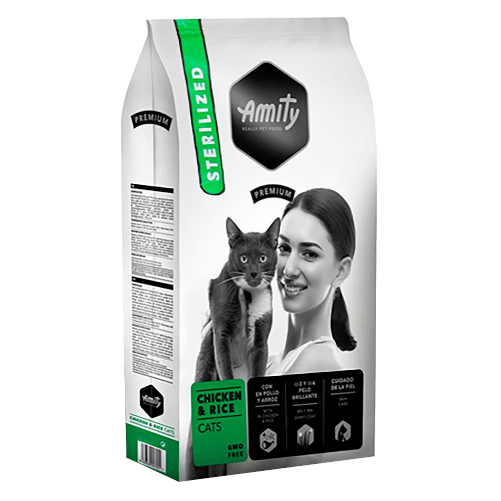 AMITY PREMIUM CHICKEN & RICE CATS STERILIZED
