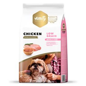 AMITY SUPER PREMIUM (LOW GRAIN) - MINI ADULT CHICKEN (2 KG)