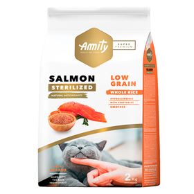 AMITY SUPER PREMIUM (LOW GRAIN) - SALMON CAT STERILIZED