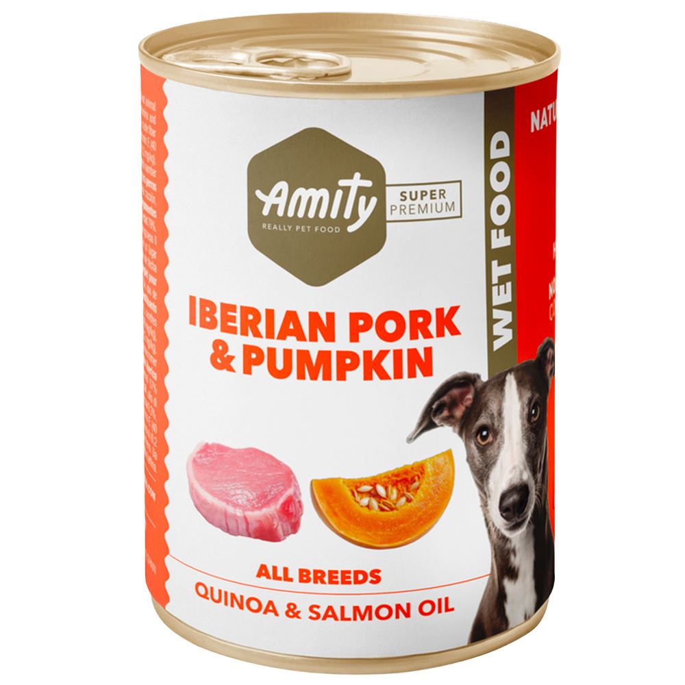 AMITY SUPER PREMIUM DOG "PORCO IBÉRICO E ABÓBORA"