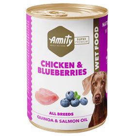 AMITY SUPER PREMIUM DOG "FRANGO E MIRTILOS"