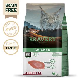 BRAVERY - CHICKEN ADULT CAT (GRAIN FREE)