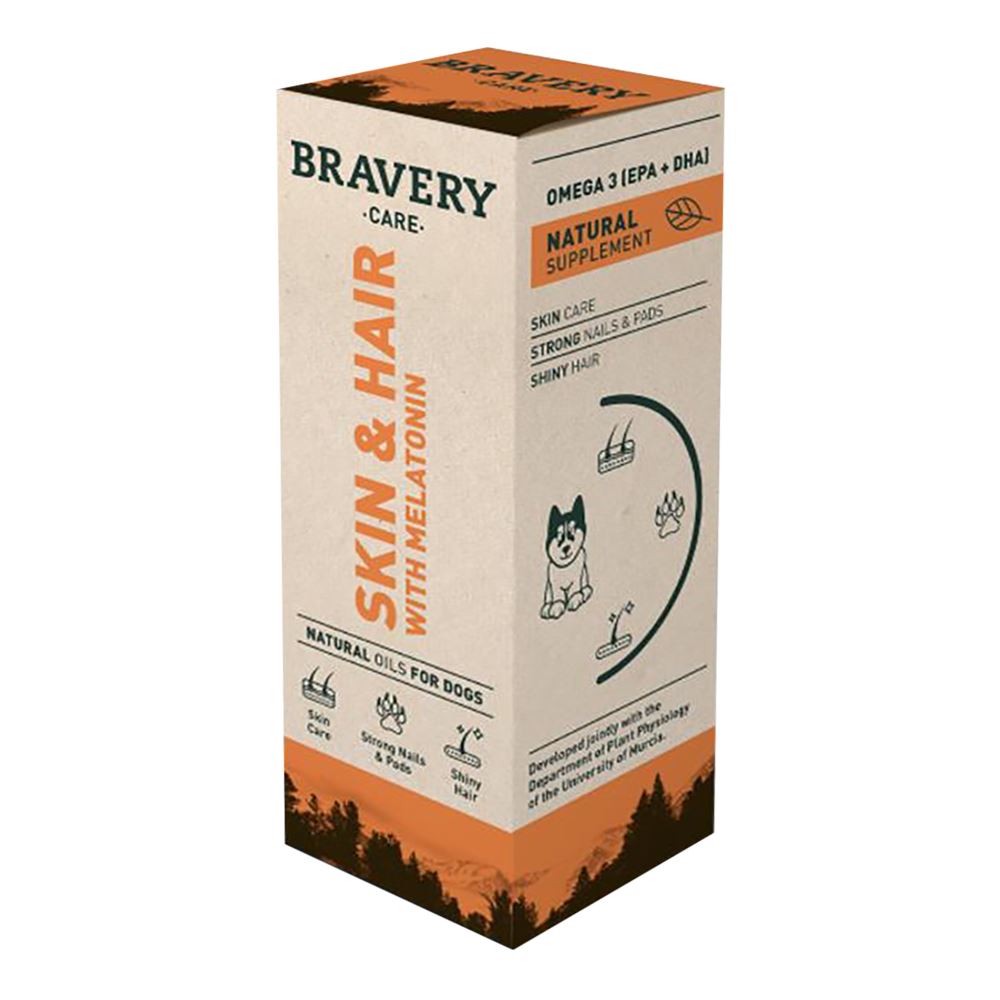 BRAVERY CARE - ÓLEO DE SALMÃO "SKIN & HAIR"