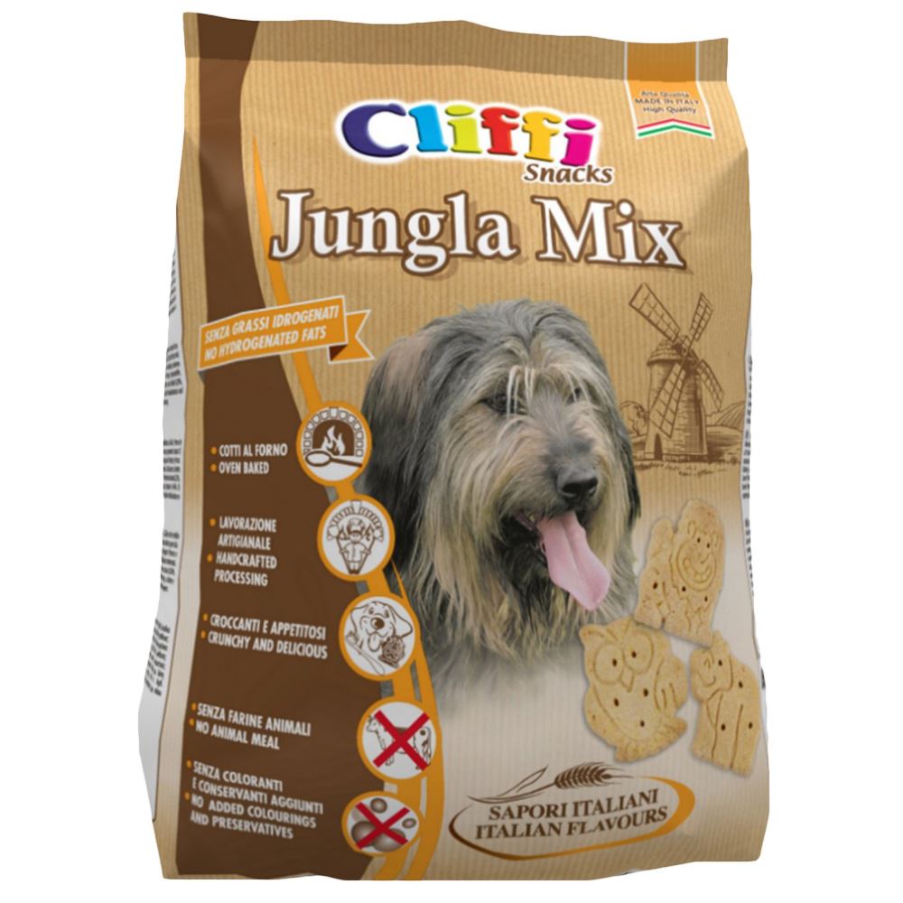 CLIFFI - JUNGLA MIX (BISCOITOS PARA CÃES)