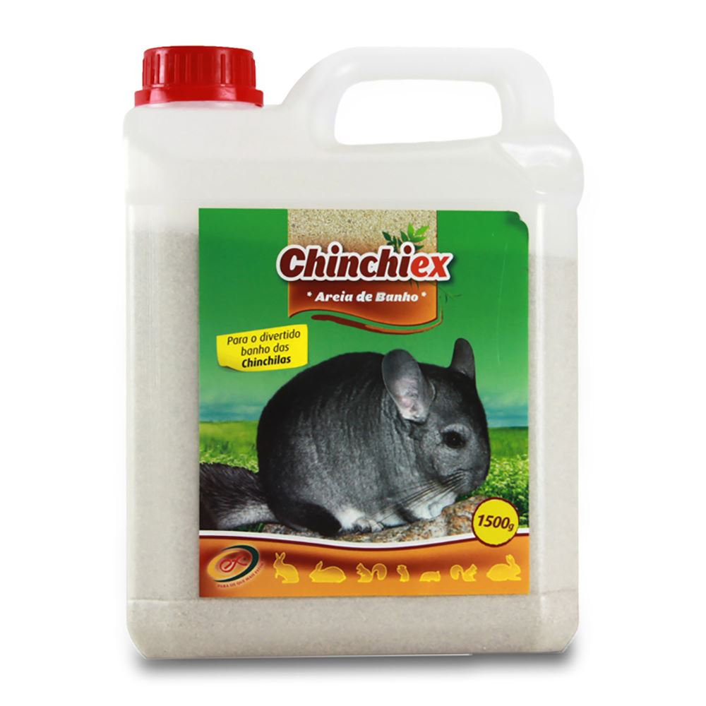 CHINCHIEX BANHO SOFT - AREIA PARA CHINCHILAS