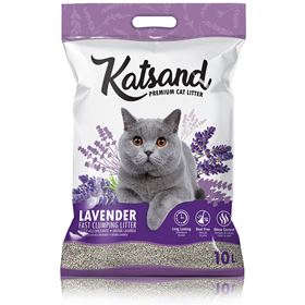 LITTER "KATSAND" - LAVANDA (2 x 10 LT)