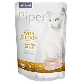 PIPER COM FRANGO - GATOS ESTERILIZADOS GRAIN FREE (10 UNIDADES)