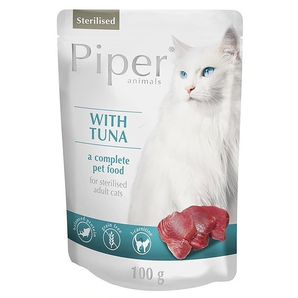 PIPER COM ATUM - GATOS ESTERILIZADOS GRAIN FREE (DIF. UNIDADES)