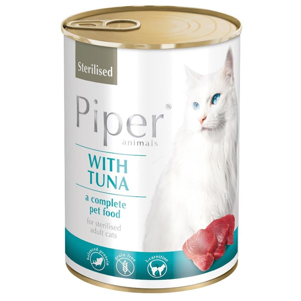 PIPER COM ATUM - GATOS ESTERILIZADOS GRAIN FREE