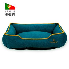 CAMA HOMIPET "BUCARESTE" (AZUL/MOSTARDA)