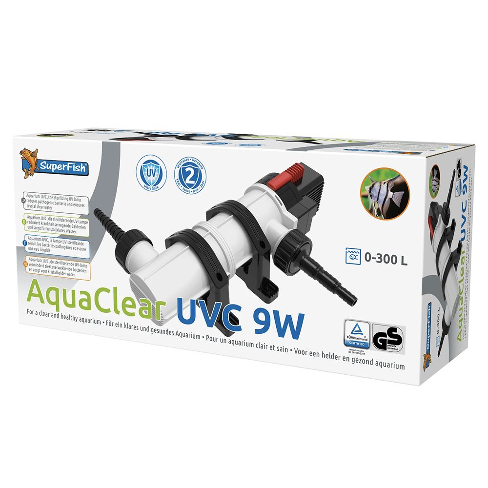 SISTEMA UVC PARA AQUÁRIO E LAGO