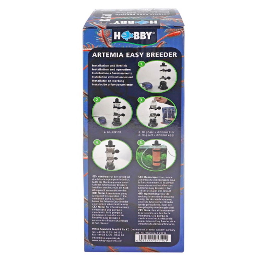 "HOBBY" - ARTEMIA EASY BREEDER (KIT DE CRIAÇÃO)