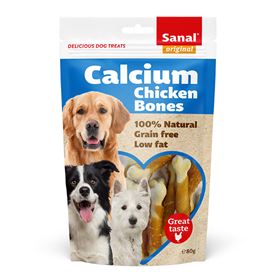 SANAL DOG - CALCIUM CHICKEN BONES