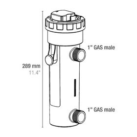 SICCE - ESTERILIZADOR/CLARIFICADOR UV-C 7W