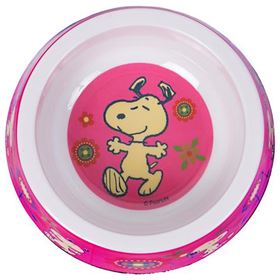 GAMELA SNOOPY MELAMINA (ROSA/FLORES)