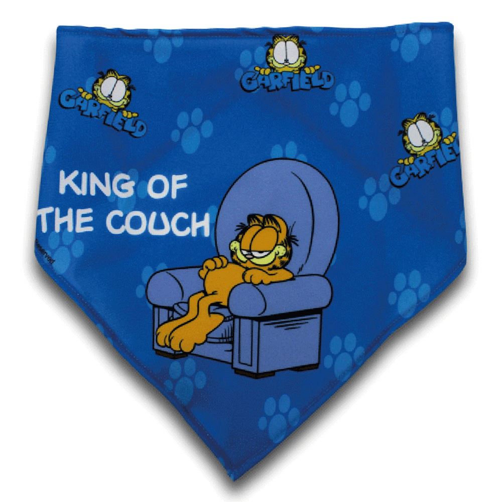 LENÇO GARFIELD "KING OF THE COUCH"