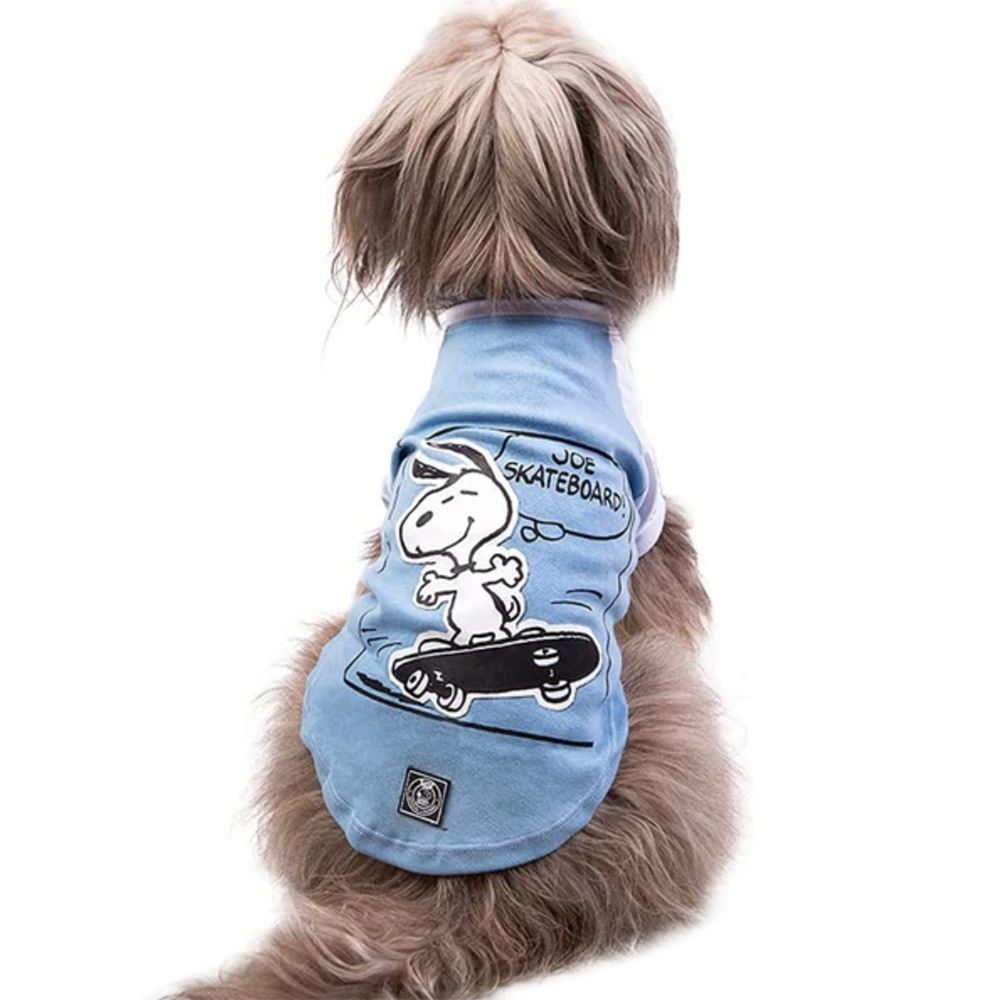 SNOOPY - T-SHIRT (SKATEBOARD BLUE)