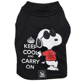 SNOOPY - T-SHIRT (PRETA/KEEP COOL)