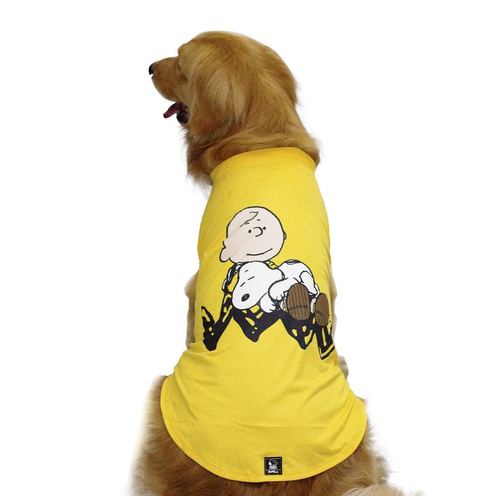 SNOOPY - T-SHIRT (AMARELA/SLEEPING)