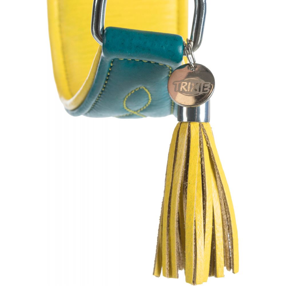 COLEIRA EM PELE "ACTIVE COMFORT" PARA GALGO