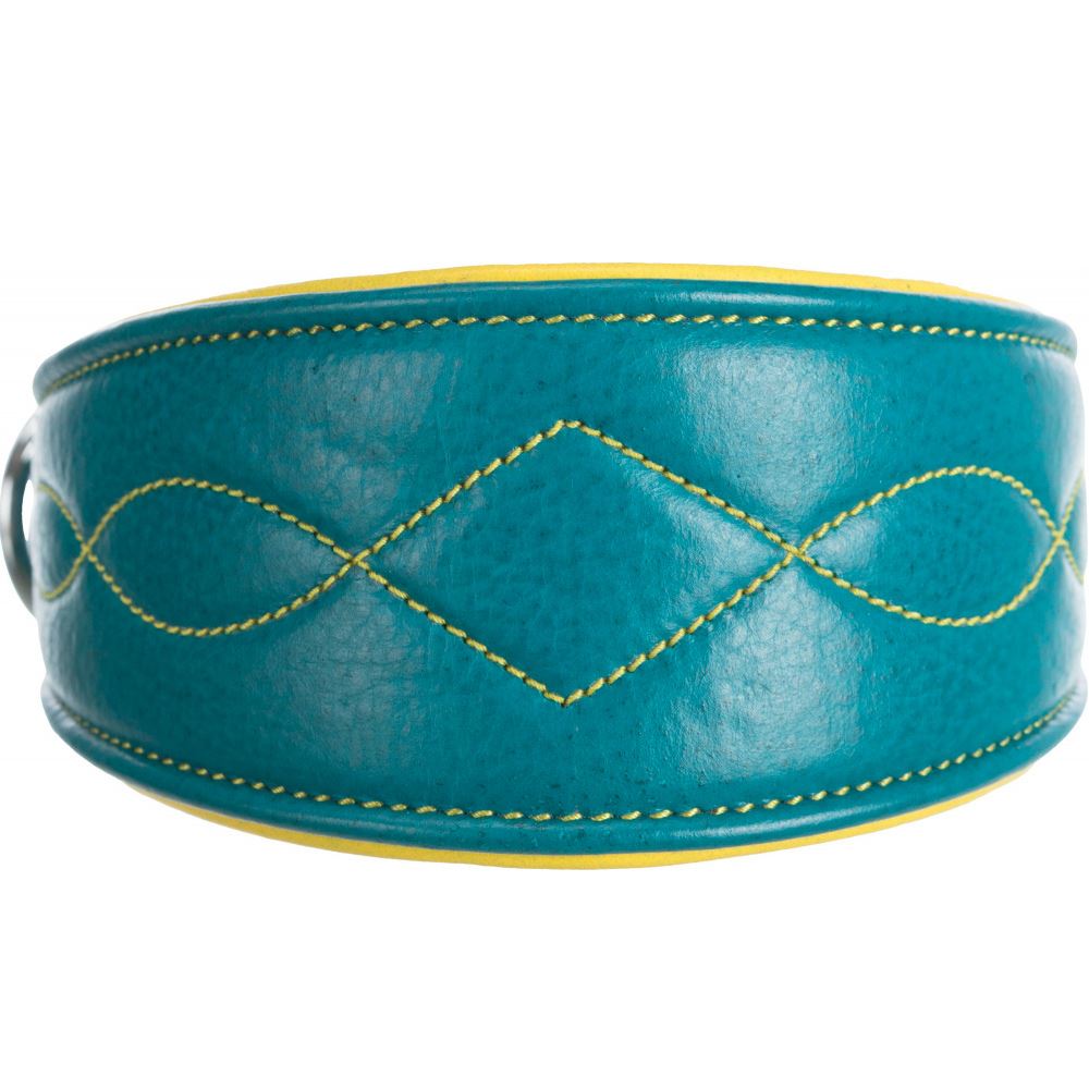 COLEIRA EM PELE "ACTIVE COMFORT" PARA GALGO