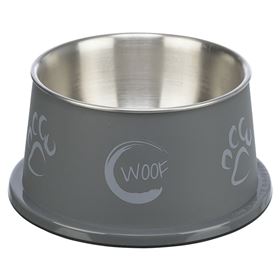 GAMELA EM INOX/PLÁSTICO PARA CÃES ORELHAS GRANDES