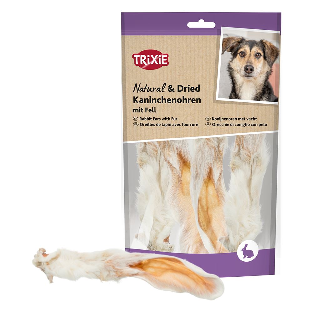 ORELHAS DE COELHO COM PÊLO