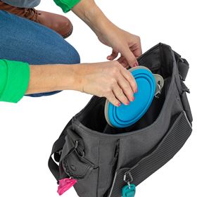 SACO PARA CAMINHADAS COM BOLSAS PARA ACESSÓRIOS