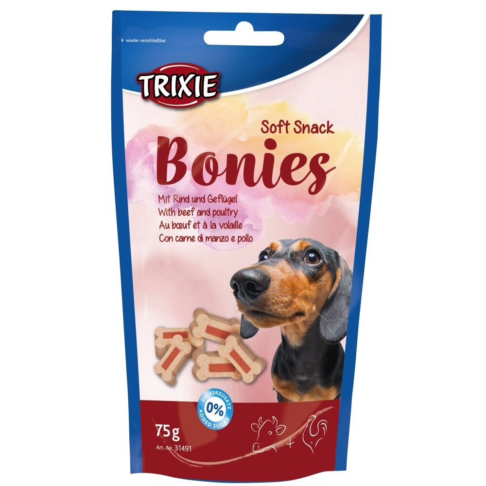 BONIES - SOFT SNACKS COM CARNE DE VACA E PERÚ