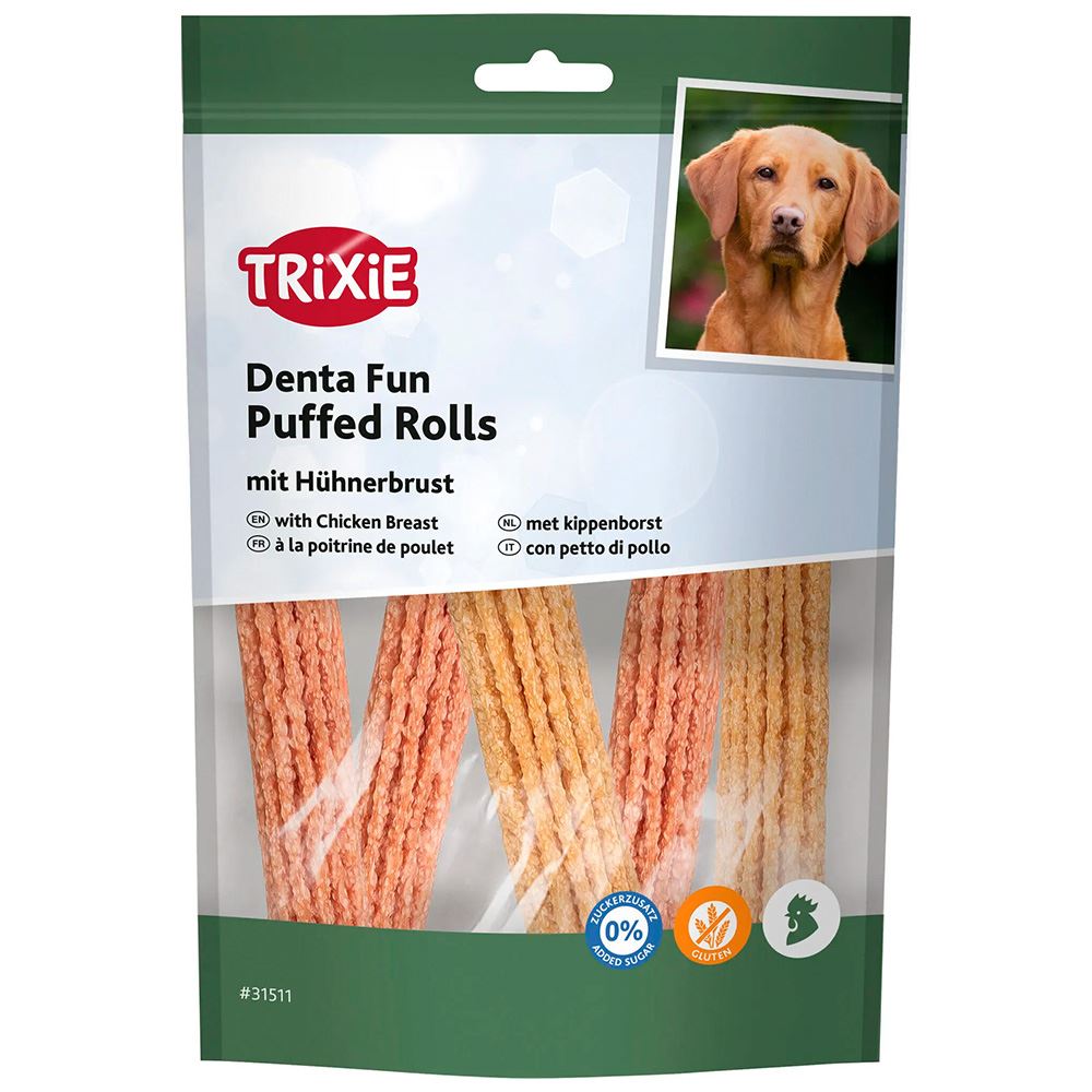 DENTAFUN - ROLOS TUFADOS COM PEITO DE FRANGO