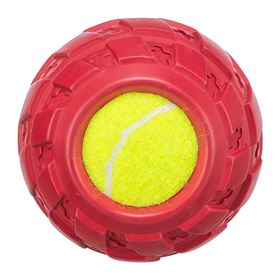 PNEU BORRACHA NATURAL COM BOLA DE TENIS