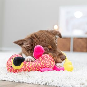 FLAMINGO EM POLIÉSTER