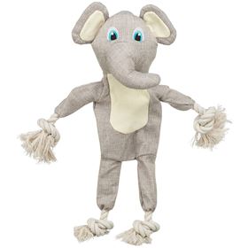 ELEFANTE COM CORDA E TECIDO