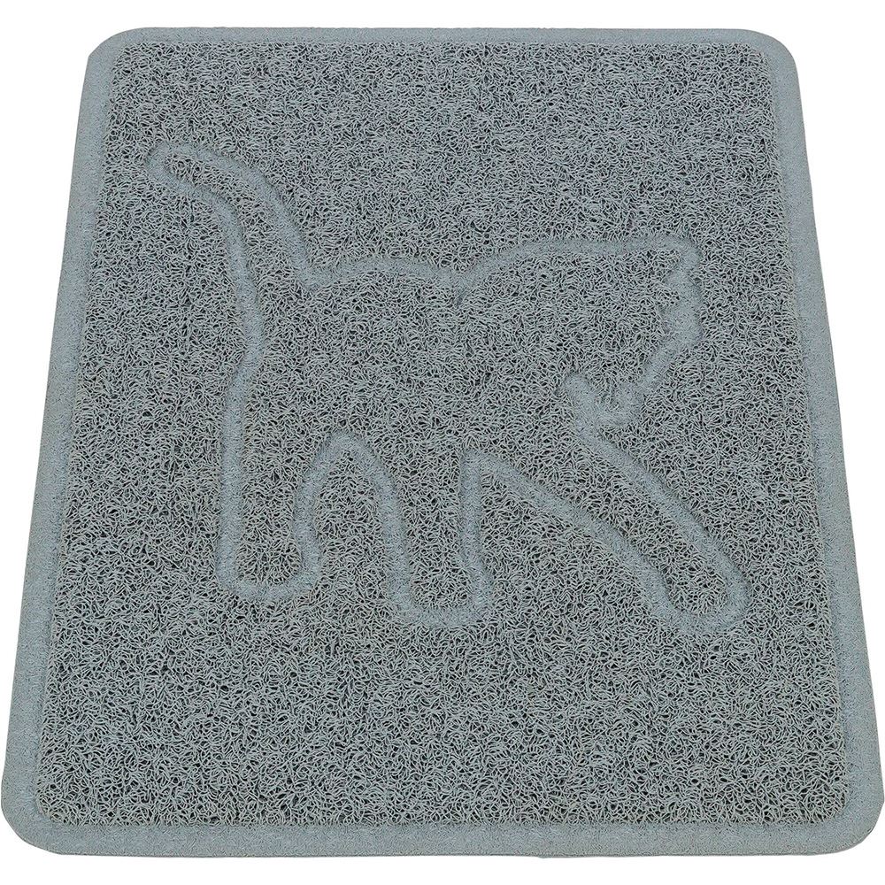 TAPETE EM PVC "SILHUETA DE GATO" PARA WC DE GATOS