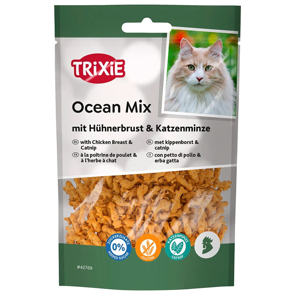 OCEAN MIX COM PEITO DE FRANGO E CATNIP