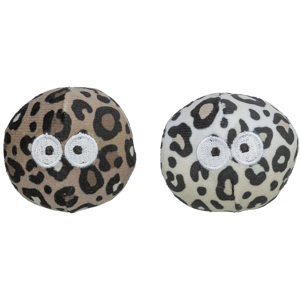 BOLA COM OLHOS EM PELÚCIA COM CATNIP
