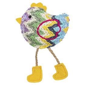 GALINHA EM POLIÉSTER COM CATNIP