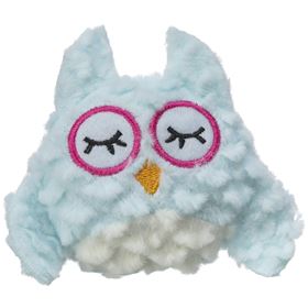 CORUJA EM PELÚCIA COM CATNIP