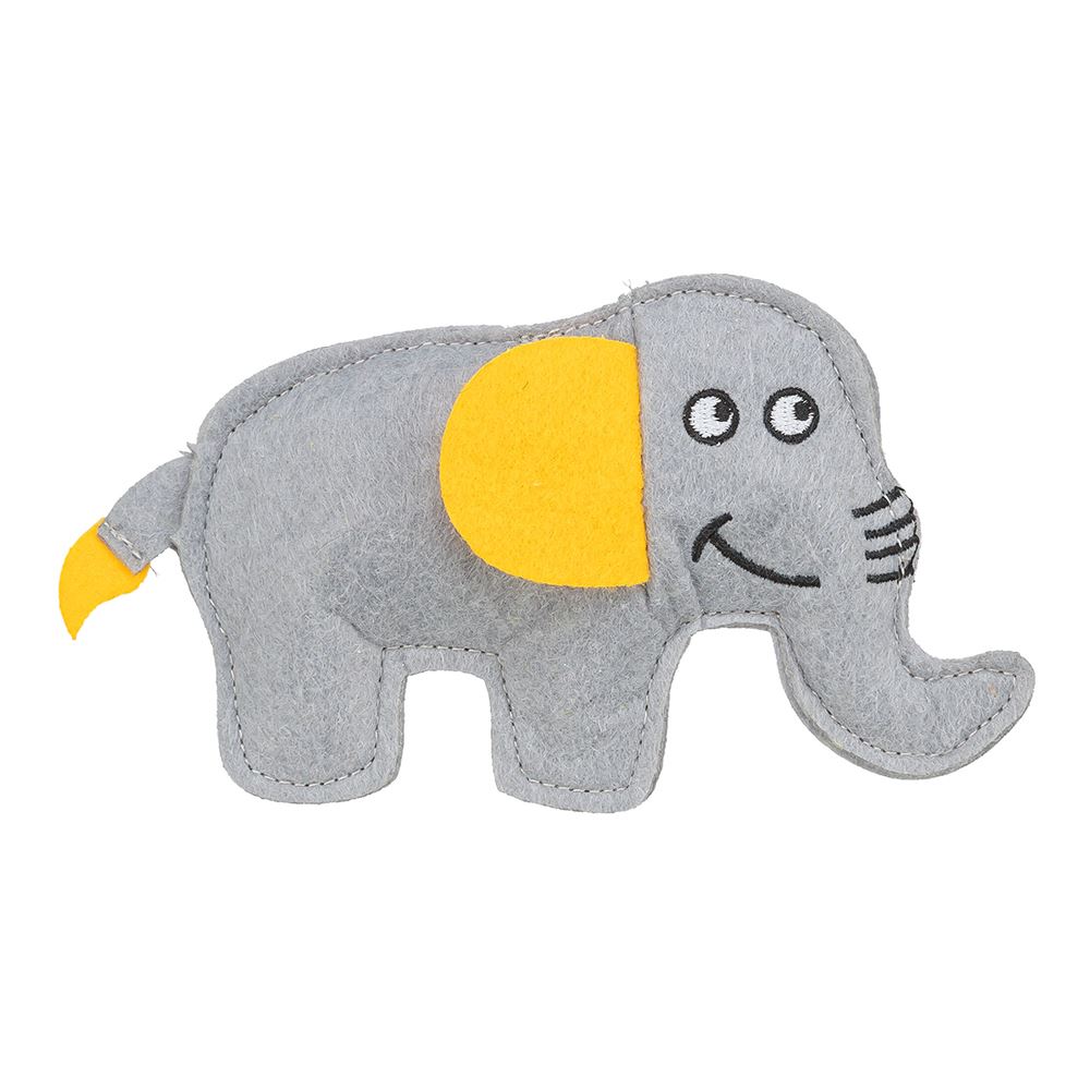ELEFANTE EM FELTRO COM CATNIP