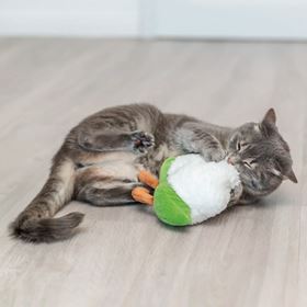 COUVE-FLOR XXL EM PELÚCIA COM CATNIP DOS EUA