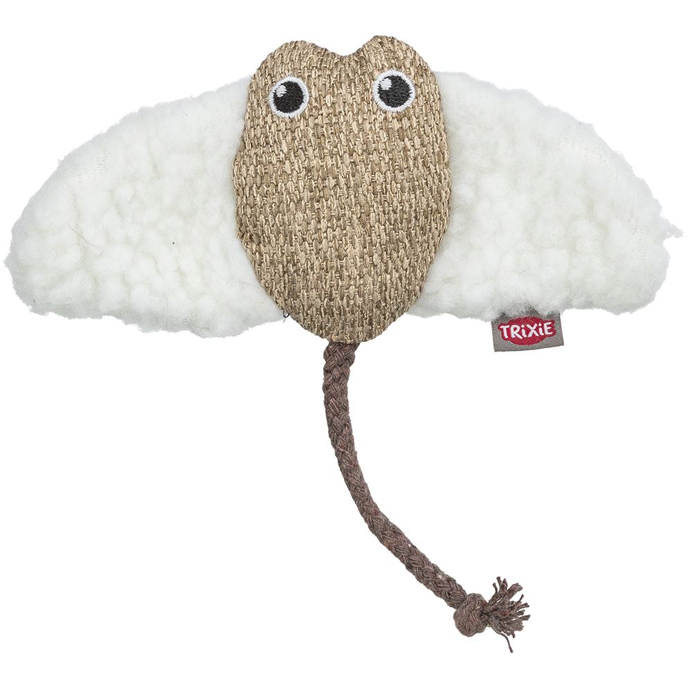 RAIA EM PELÚCIA COM CATNIP