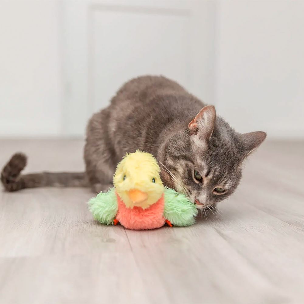 PÁSSARO EM PELÚCIA COM MOVIMENTO (USB)