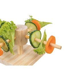 CARROSSEL EM MADEIRA PARA ALIMENTAÇÃO