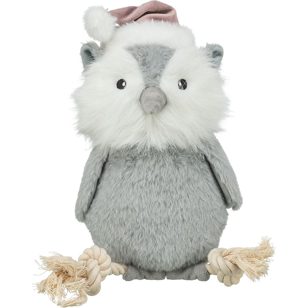 CORUJA EM PELÚCIA COM SOM