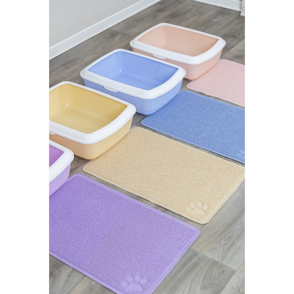 TAPETE EM PVC PARA WC DE GATOS